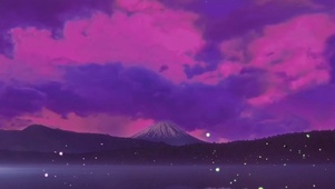 火山 草地_