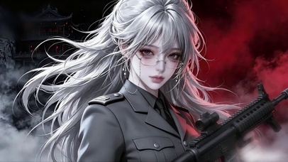 银发女战士