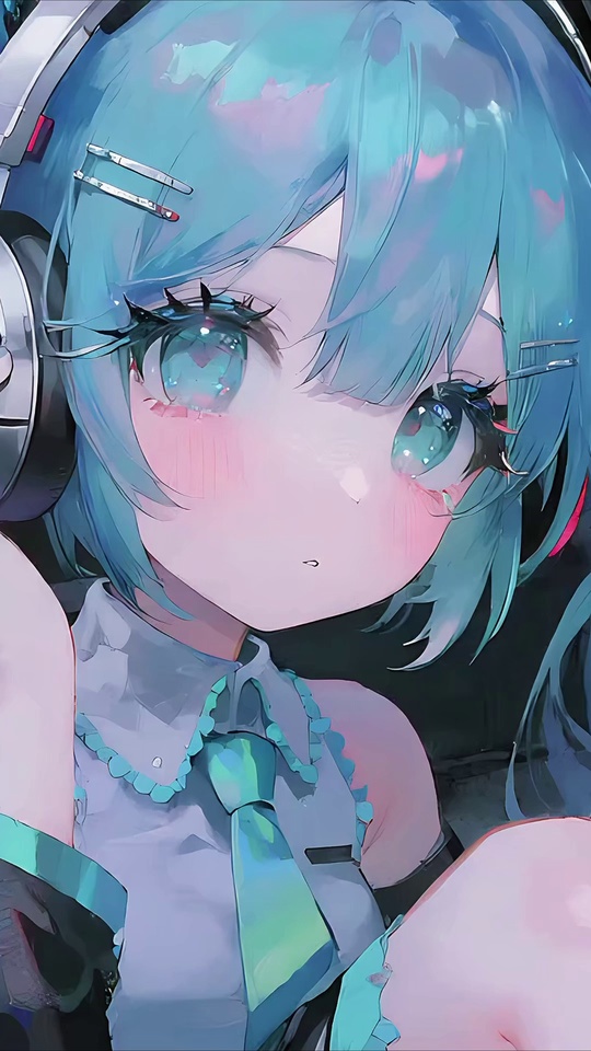 唱跳间隙初音