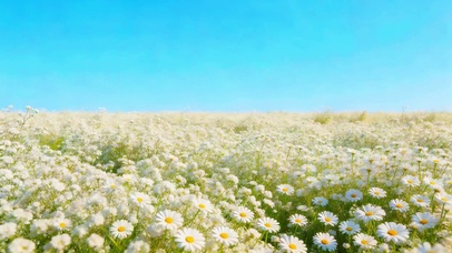 蓝天下邹菊