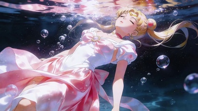 水中美少女