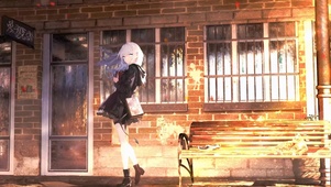 街道女孩