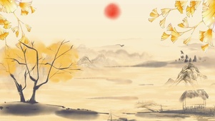 秋叶随风