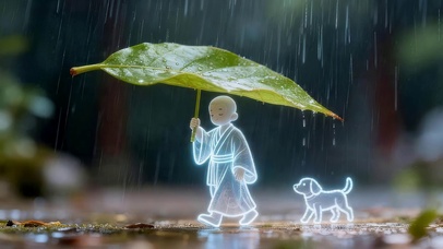 雨天小佛