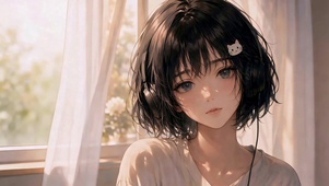 窗边的温柔