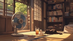 夏日轻松室内