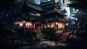 唯美林中小屋