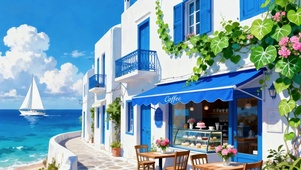 海边咖啡馆