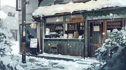 雪景树木