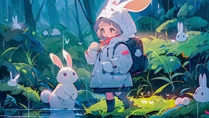 兔兔女孩