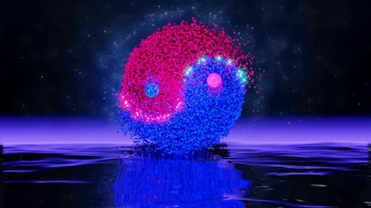 太极 星星 海洋