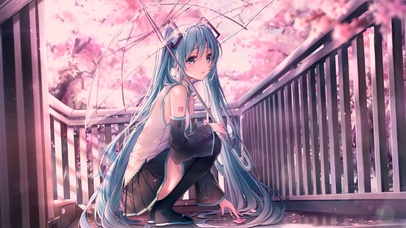 【清晨】初音未来 樱之雨