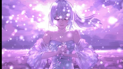 4K 唯美紫色女神