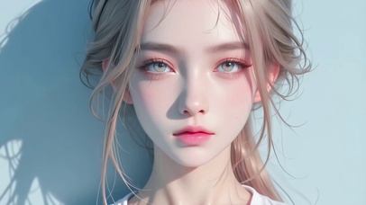 高冷美女