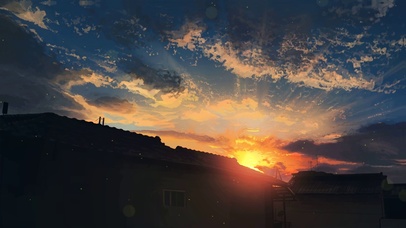 夕阳顶楼