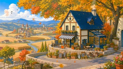 落叶小店