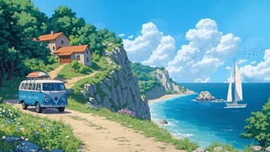 海边的山路
