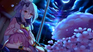 盈盈月下