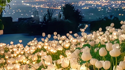 治愈唯美夜景