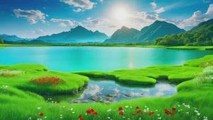 清新自然风景