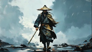 谁怕？一蓑烟雨任平生！