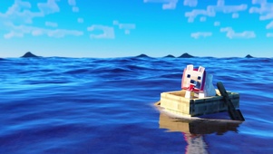 海上小舟