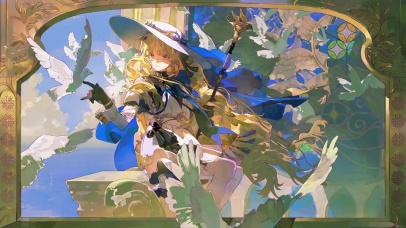 菲比 框中艺术鸣潮