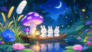 月夜兔船