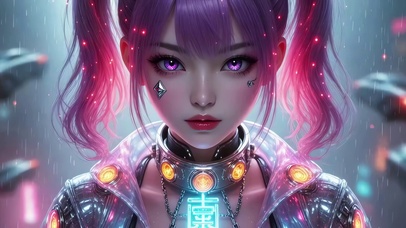 赛博少女的凝视