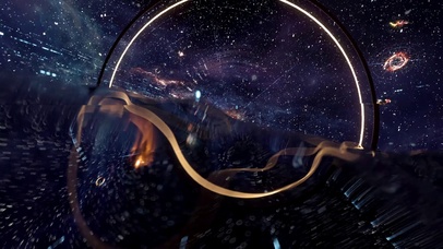 4k高清水波穿越—星际