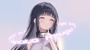 日向雏田 文字环绕