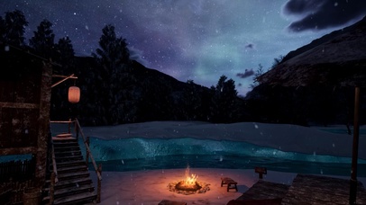 星空雪夜