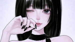 纯欲清冷感女神