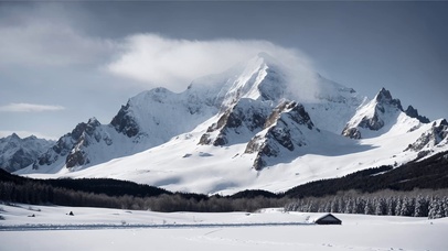 动态风景7|雪景横屏1
