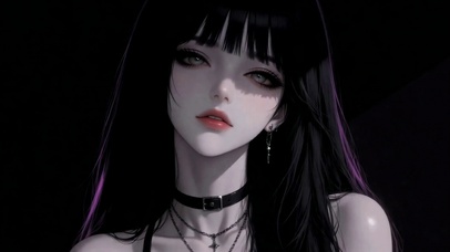暗黑酷飒少女