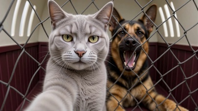 猫爷和它的狗腿子
