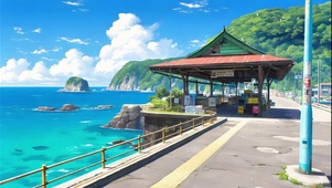 海边的车站