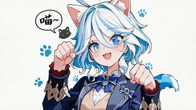 喵