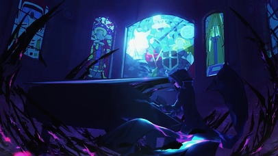 夜光弹琴