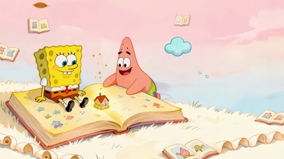 童话书镜海绵宝宝派大星