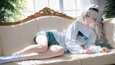 慵懒少女流萤