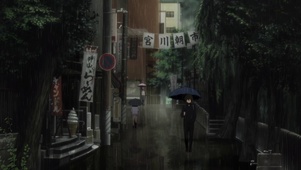 雨的街道