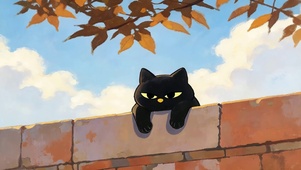 萌萌小黑猫
