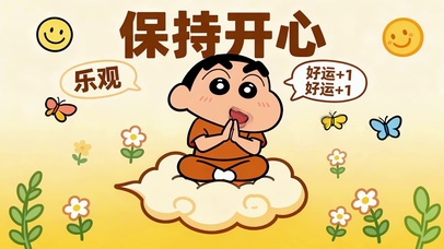 保持开心