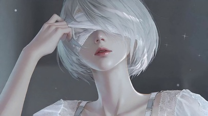 蒙眼2B
