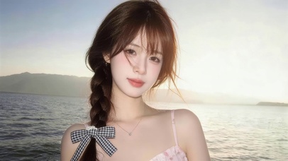 治愈可爱女孩