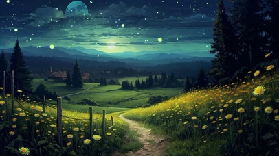 唯美夜景