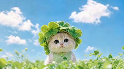 四叶草小猫
