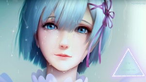 4K雨滴屏雷姆