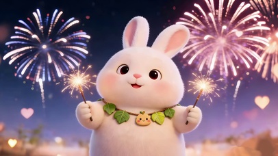 烟花小兔